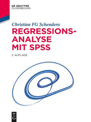 cover image of Regressionsanalyse mit SPSS